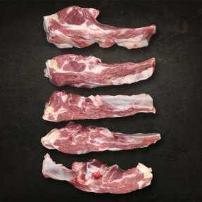 Côtes découvertes d'agneau... Côtes découvertes d'agneau...