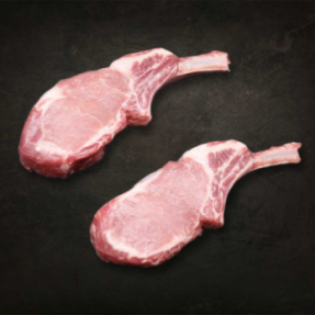 Côte de porc de souche... Côte de porc de souche...