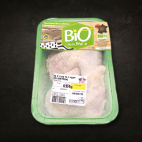 Cuisse de poulet fermier de... Cuisse de poulet fermier de...