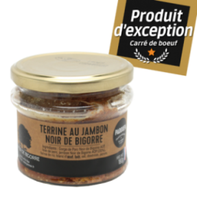 Terrine de jambon noir de...