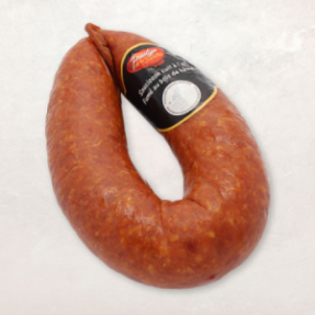 Saucisson à l'ail courbé...