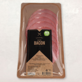 Filets de bacon 7 tranches 80g Filets de bacon 7 tranches 80g