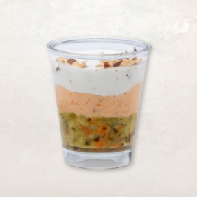 Verrine truite fromage... Verrine truite fromage...