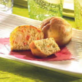 Mini cakes aux noix de...