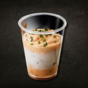 Verrine saumon fromage...