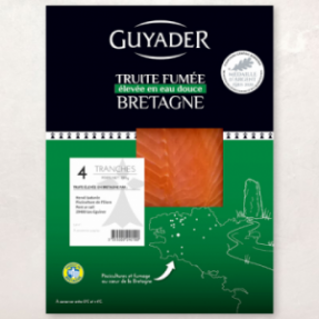 Truite fumée de Bretagne...