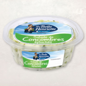 Salade de concombre à la...