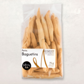 Petits baguetins 75g Petits baguetins 75g