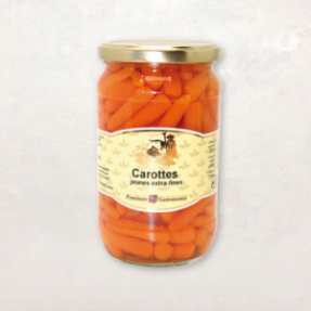 Carotte jeune extra fine 660g Carotte jeune extra fine 660g