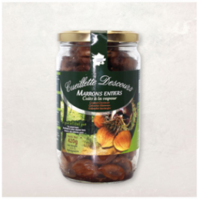 Châtaignes entières 72cl 420g