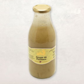 Soupe de poireau bouteille 1L Soupe de poireau bouteille 1L