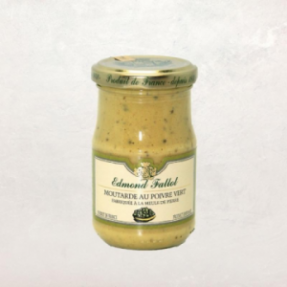 Moutarde au poivre vert 210g