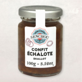 Confit d'échalotes 100g Confit d'échalotes 100g