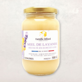 Miel de lavande origine...