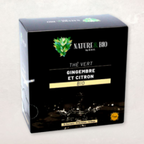 Thé vert au gingembre et... Thé vert au gingembre et...