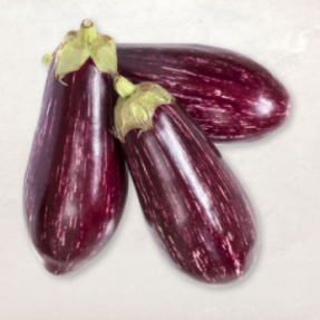 Aubergine zébrée 1kg