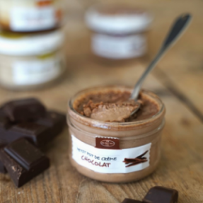Petit pot de crème au...