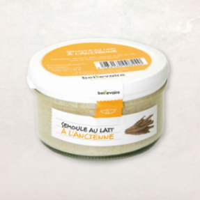 Semoule au lait à... Semoule au lait à...