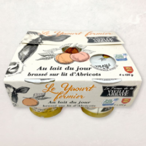 Yaourt fermier brassé sur... Yaourt fermier brassé sur...