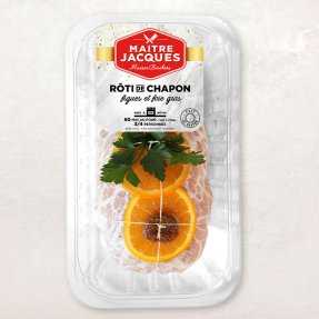 Rôti de chapon mariné farci...