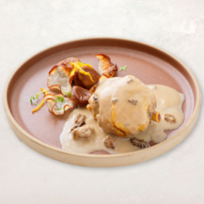 Chapon sauce morilles...