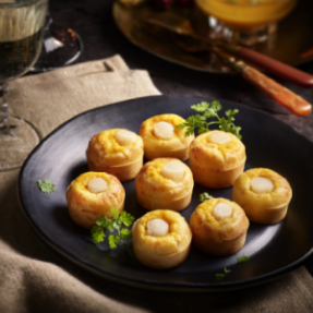 Mini muffins à la crème de...