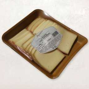 Raclette tranchée au lait...