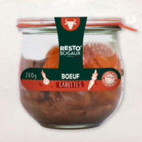 Boeuf carottes 280g Boeuf carottes 280g