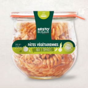 Pâtes végétariennes aux 3...