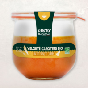 Velouté de carottes et...