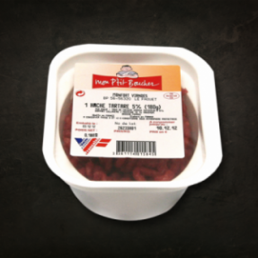 Steak tartare de boeuf...