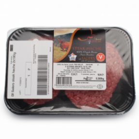 Steak haché de boeuf Salers...