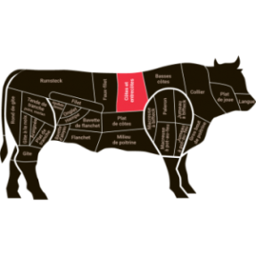 Entrecôte de boeuf Limousin...