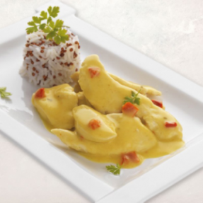 Poulet émincé au curry... Poulet émincé au curry...