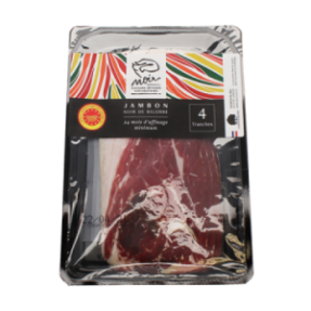 Jambon sec de porc noir de...