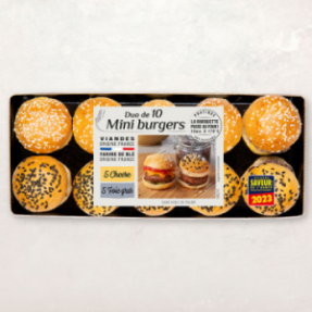 Mini burger duo 5 Foie Gras... Mini burger duo 5 Foie Gras...