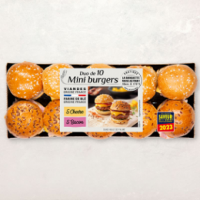 Mini burger duo 5 Cheese 5... Mini burger duo 5 Cheese 5...