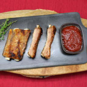 Travers de porc ibérique au... Travers de porc ibérique au...