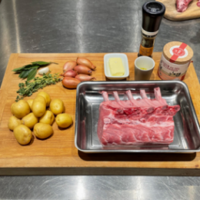 Recette de carré de porc...