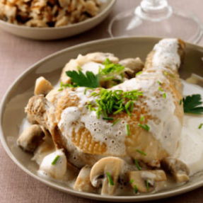 Recette de poulet chasseur