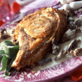 Recette de côte de veau aux... Recette de côte de veau aux...