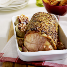 Recette de rôti de porc à...