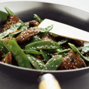 Recette de bœuf au wok et...