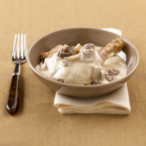 Recette de poulet au vin...