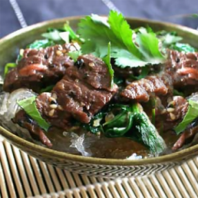 Recette de boeuf aux...