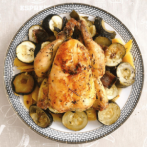 Recette de coquelet rôti...