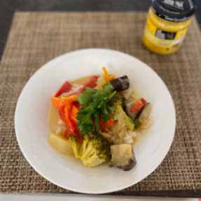 Recette de curry vert thaï...