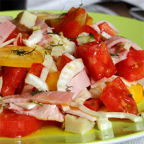 Recette de salade de...