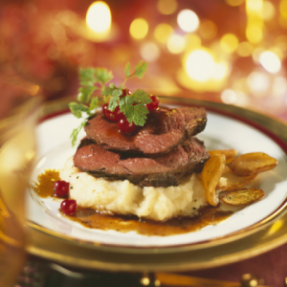 Recette de filet de cerf et... Recette de filet de cerf et...