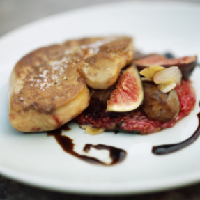Recette de foie gras poêlé...